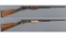 Two Colt Lightning Slide Action Rifles