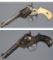 Two Colt Model 1877 Double Action Revolvers