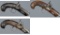 Three Engraved Percussion Pocket Pistols