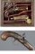 Two Engraved Deringer Percussion Pocket Pistols