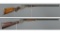Two Massachusetts Arms Co. Model 1882 Maynard Patent Rifles