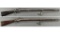 Two Civil War Era U.S. Martial Rifled Muskets with Bayonets