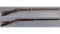 Two J. Henry & Son Half-Stock Percussion Rifles