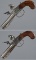 Pair of Nock, London, Boxlock Flintlock Pistols with Bayonets