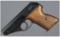 World War II German Military Proofed Mauser HSc Pistol