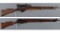Two British Short Magazine Lee-Enfield Bolt Action Sniper Rifles