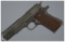 World War II U.S. Colt Model 1911A1 Semi-Automatic Pistol