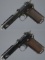 Two Steyr-Hahn Model 1912 Semi-Automatic Pistols
