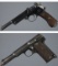 Two European Military Pattern Semi-Automatic Pistols