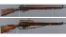 Two British SMLE Bolt Action Sniper Rifles