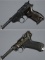 Two World War II German Military Semi-Automatic Pistols