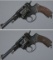 Two Russian Tula Arsenal Model 1895 Nagant Revolvers
