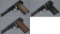 Three Astra Pattern Semi-Automatic Pistols