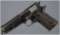 World War I Era Colt Government Model Semi-Automatic Pistol