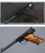 Two Colt Woodsman Semi-Automatic Pistols