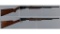 Two Winchester Rimfire Slide Action Rifles