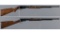 Two Winchester Rimfire Slide Action Rifles