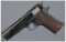 Pre-World War II Colt Government Model Semi-Automatic Pistol