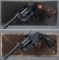Two colt Double Action Revolvers with Boxes
