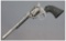 Engraved Colt Peacemaker Buntline 22 Single Action Army Revolver