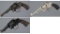 Three Smith & Wesson Double Action Revolvers