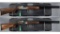 Two Cased Matching Numbers Wimberley Arms Over/Under Shotguns