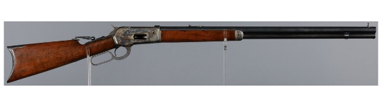 Antique Winchester Model 1886 Lever Action Rifle
