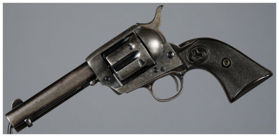 Long Flute Colt First Generation Single Action Army Revolver