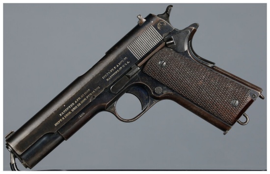 Early Production Colt Government Model Pistol