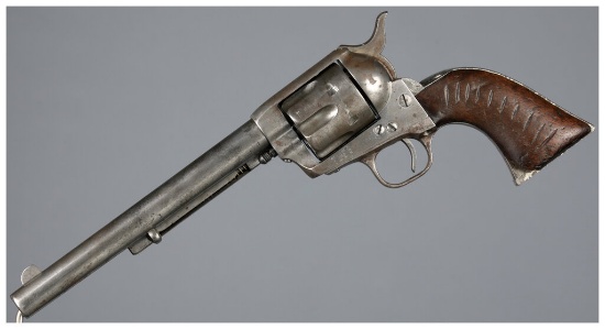 Antique Colt Black Powder Frame Single Action Army Revolver