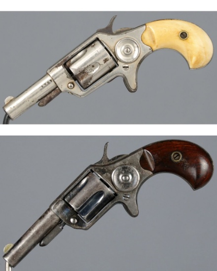 Two Colt New Line Spur Trigger Revolvers