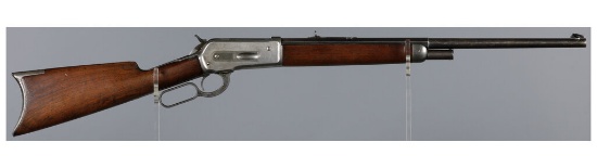 Antique Winchester Model 1886 Lever Action Rifle