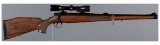 Sauer Model 90 Bolt Action Full Stock Rifle with Zeiss Scope