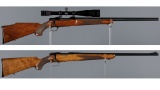 Two Sako Bolt Action Rifles