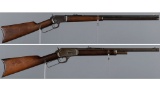 Two Marlin Model 92 Lever Action Rifles