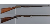 Two Winchester Slide Action Rifles