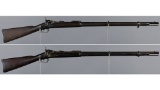 Two U.S. Springfield Trapdoor Rifles