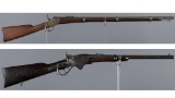 Two Antique U.S. Military Long Arms