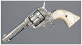 New York Engraved Black Powder Frame Colt Single Action Army