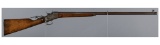 Remington Rolling Block Rifle with Globe and Peep Sights