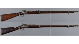 Two U.S. Springfield Trapdoor Rifles