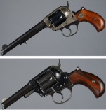 Two Colt Model 1877 Lightning Double Action Revolvers