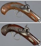 Two Engraved 