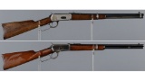 Two Winchester Lever Action Carbines