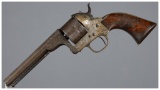 Panel Scene Engraved Moore's Patent Front Loading Belt Revolver
