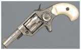 Engraved Colt Etched Panel New Line .32 Spur Trigger Revolver