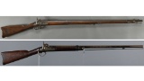 Two Civil War Era Percussion Long Guns with C.S. Richmond Locks