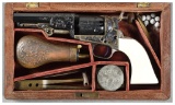 Engraved Colt Model 1849 Pocket Percussion Revolver