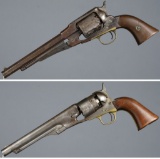 Two Civil War Era U.S. Percussion Revolvers