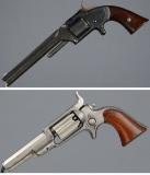 Two Antique American Revolvers